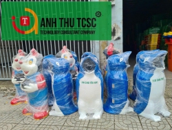 Thùng rác chim cánh cụt