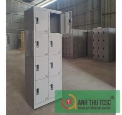 Tủ locker 8C2K tám cánh hai khoang