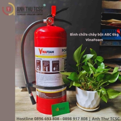 Bình chữa cháy VinaFoam bột ABC 6kg